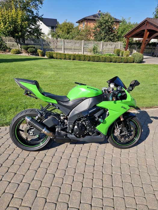 Kawasaki ZX-10R Ninja 3gen Zielona 1000cm3 2008r Sieradz