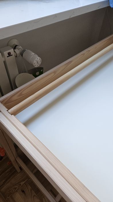 Biurko regulowane stolik Ikea Flisat