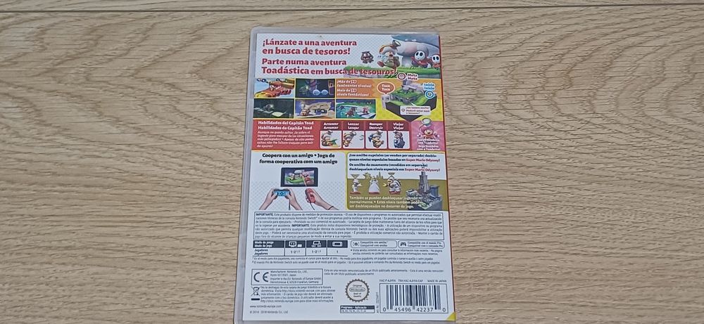 Jogo nintendo switch captain toad treasure tracker
