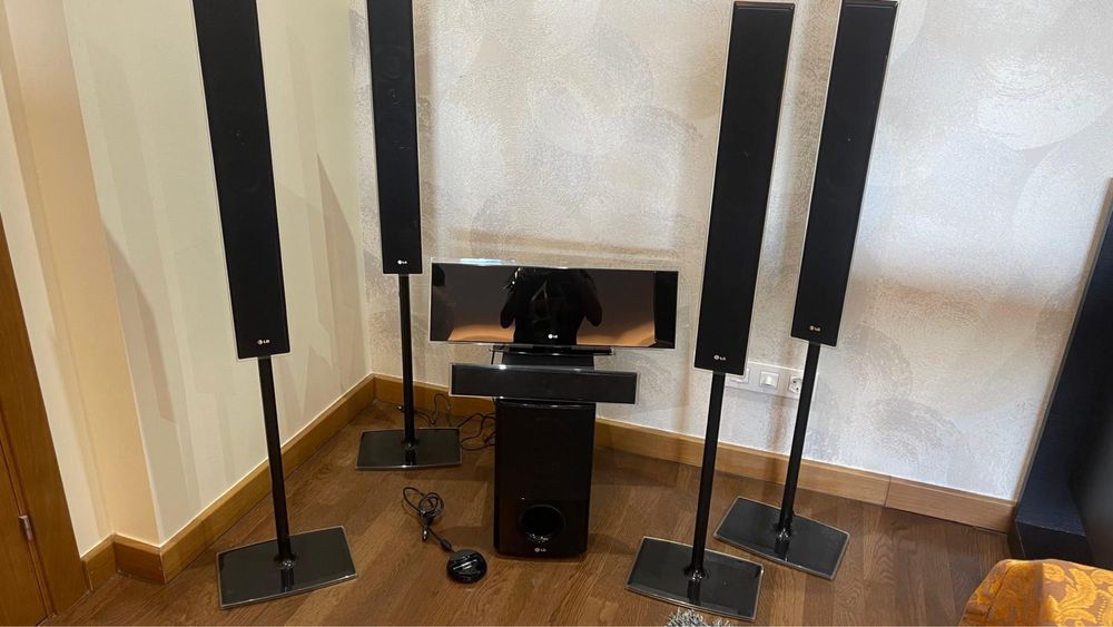 Sistema Home Cinema LG Blu-Ray 3D
