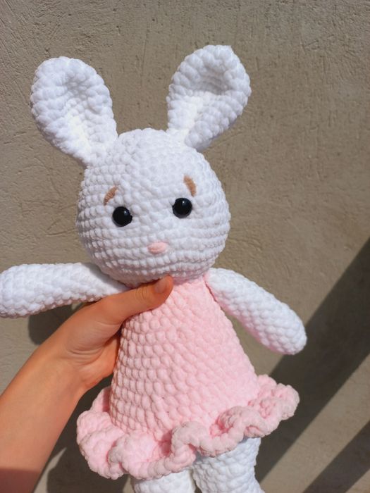 М'яка іграшка. Зайка.