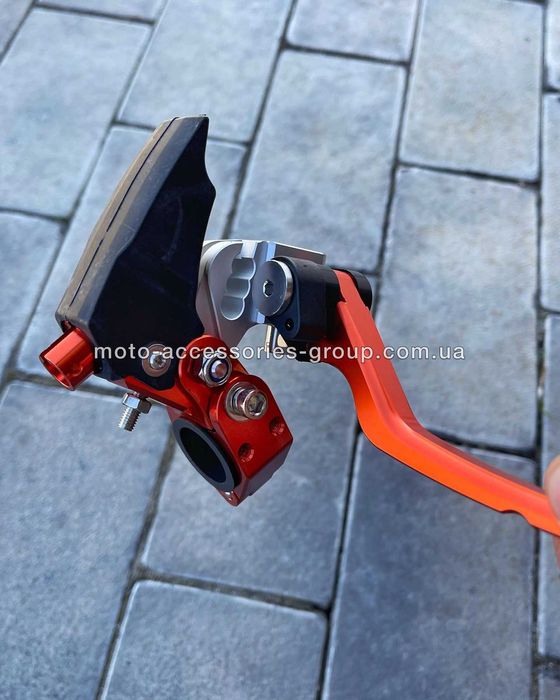Важіль неламайка легкого вижиму зчеплення і гальм на мотоцикл ручки