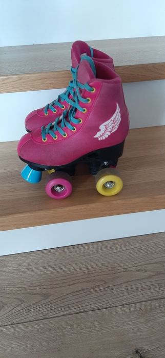 Piekne różowe rolki