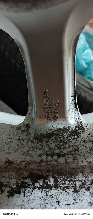 Alufelgi r16 z oponami
