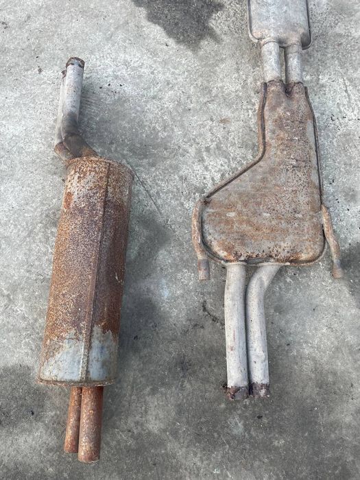 Випускна система, вихлоп, глушник, BMW e28 535, M535