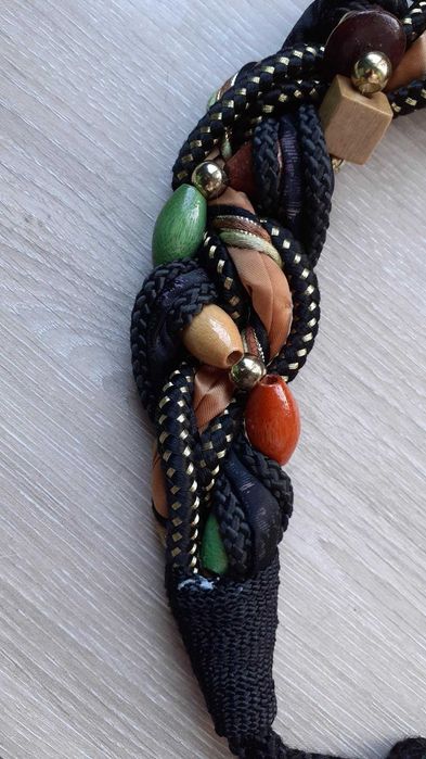 Cinto de senhora trançado artesnal