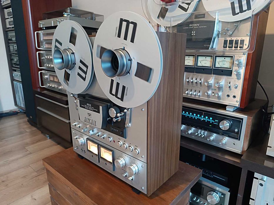 Profesjonalny Magnetofon Szpulowy Vintage - Akai GX 650d - Piękny Stan