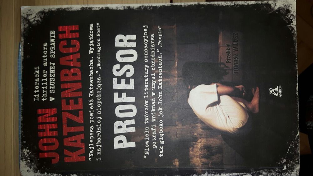 Książka Profesor John Katzenbach thriller psychologiczny