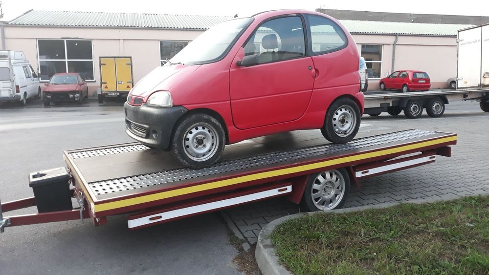 Wynajem lawety laweta przyczepka platforma na quad transport  kat b