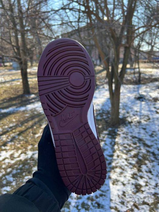 ОРИГІНАЛ! Nike Dunk Low Retro Bordo/White 42.5 43 44.5 46 | DV0833-115