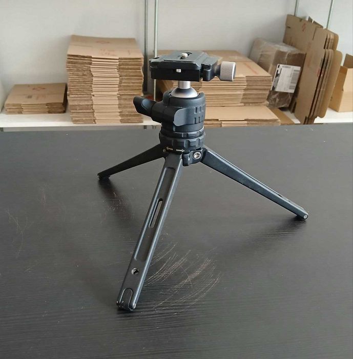 Штатив настільний Cavix LS-02 алюмінієвий з фото-головкою в комплекті