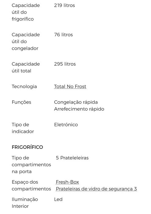 Frigorífico Teka  No Frost Inox
