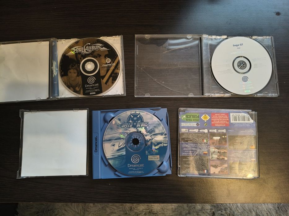 Soul Calibur, Speed Devils, Sega GT  dreamcast DC  (zestaw 3 gier )