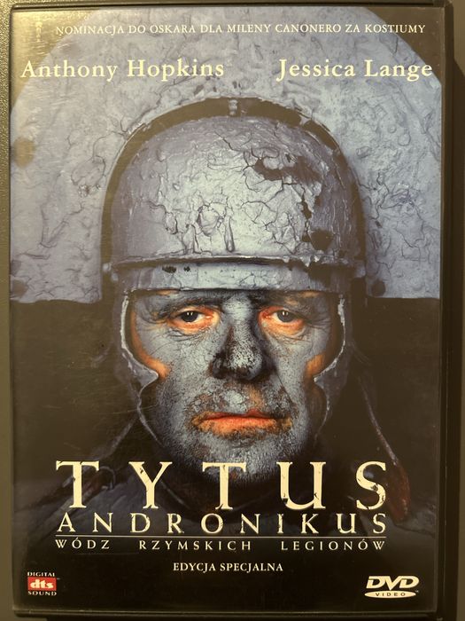 Tytus Andronikus wódz rzymskich legionów DVD