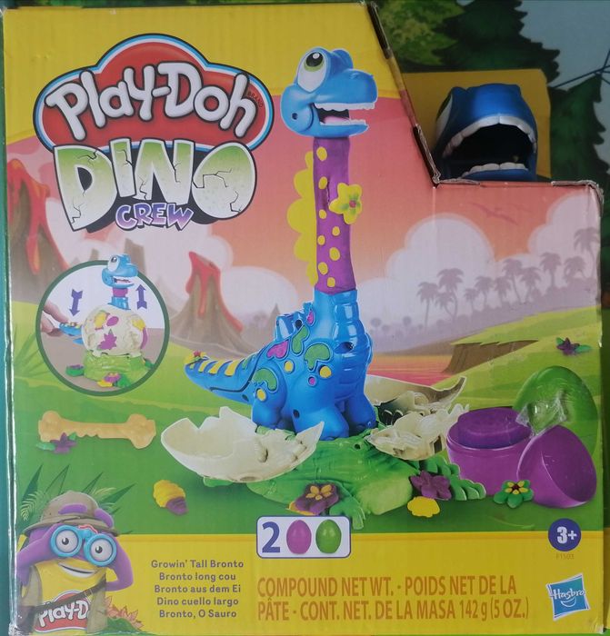 Play Doh Dino Crew - braquiossauro NOVO, SELADO