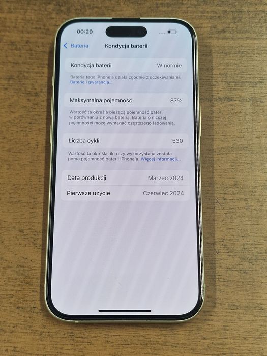 Apple iPhone 15 sprawny