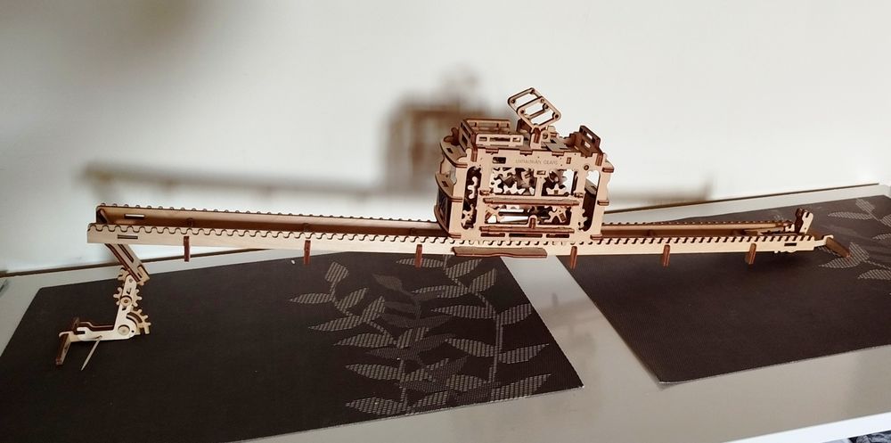 Деревянний 3D пазл "Трамвайчик"