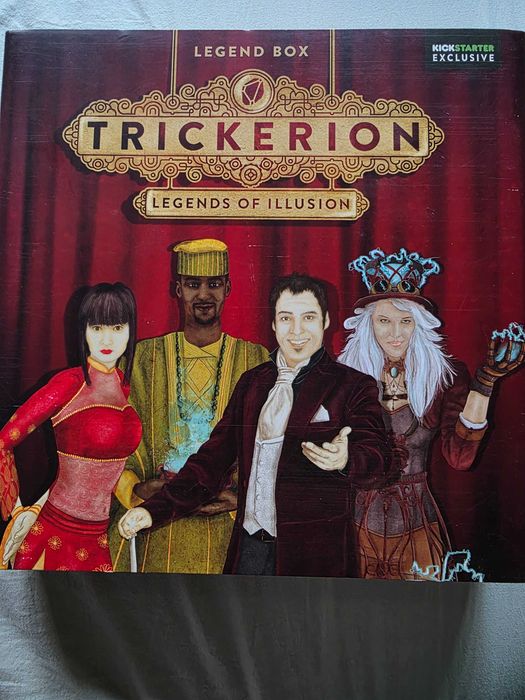 Gra planszowa Trickerion edycja kickstarter Legend box wersja angielska