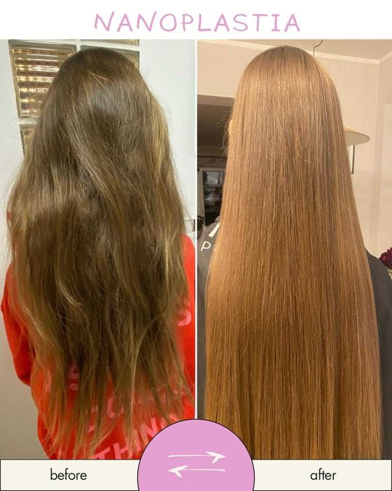 Keratynowe prostowanie włosów, Botox,  Bioplastia, Nanoplastia
