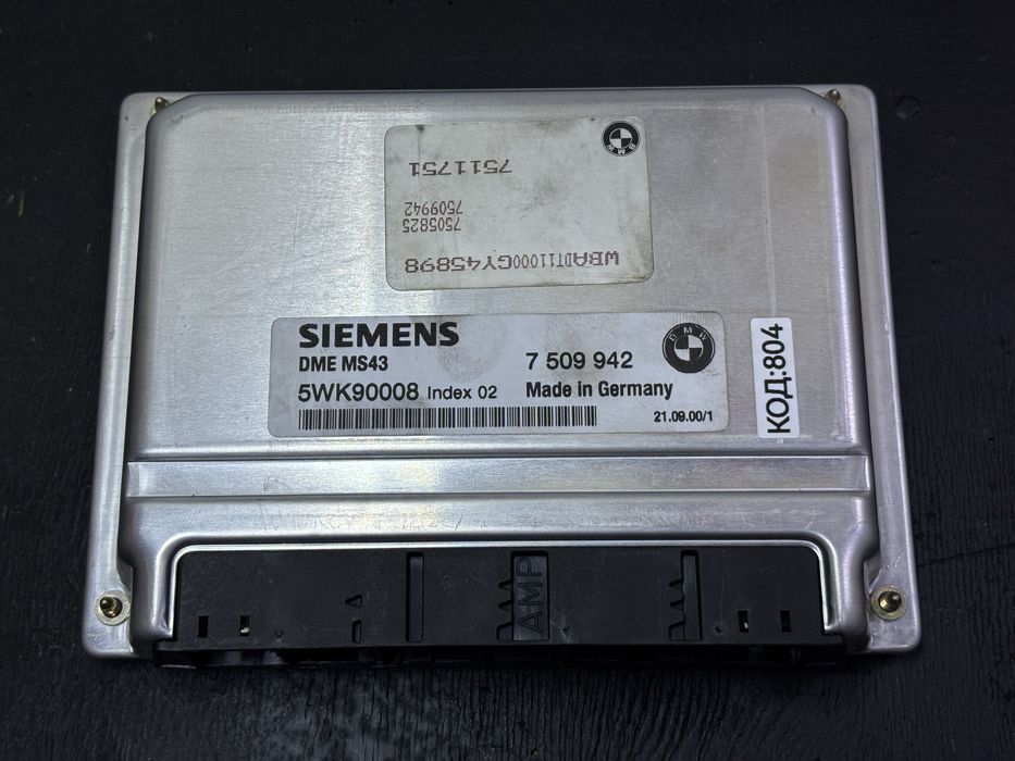 Ебу, ews bmw e39 m54 b22 блок керування двигуном
