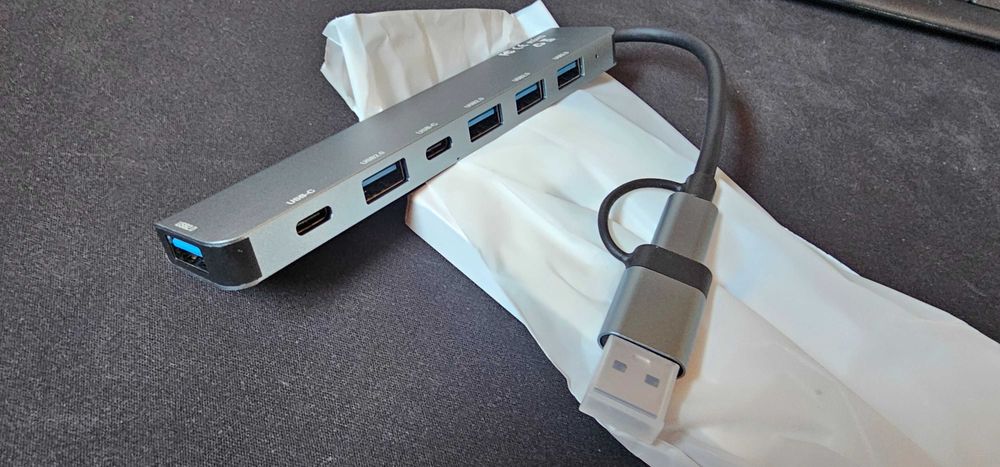 HUb USB3 7-em-1    (USB2.0 | USB3.0 ) (9€)64284593053698121