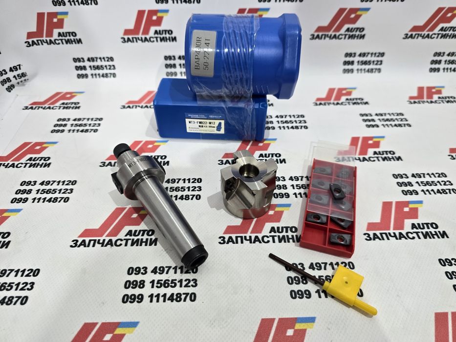 Фреза торцевая BAP 400R 50-22 с пластинами 10шт + хвостовик MTB3-FMB22