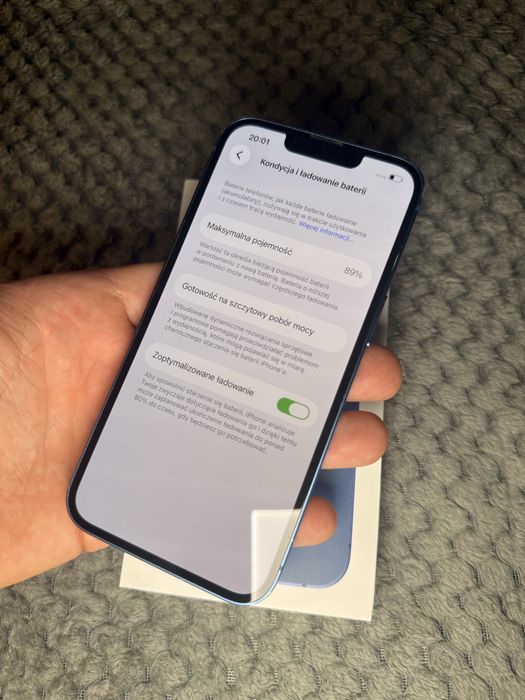 Iphone 13 niebieski 89% kondycji