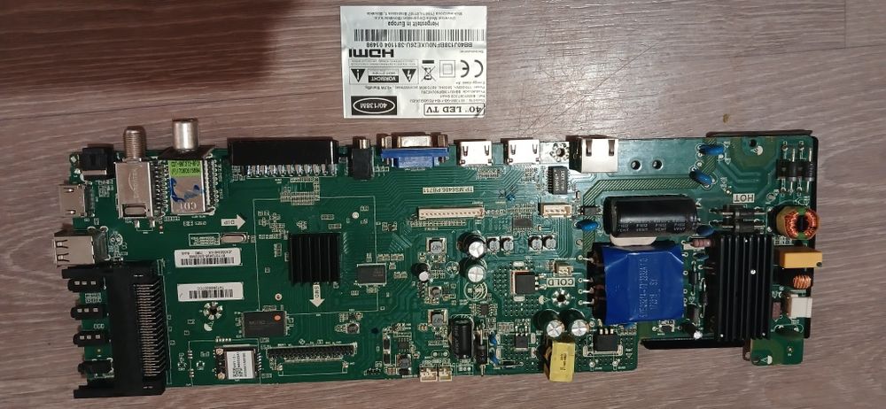 Майн плата, Tcon, лед телевізара Blaupunkt 40/138M-GB-11B4-FEGBQUX-EU