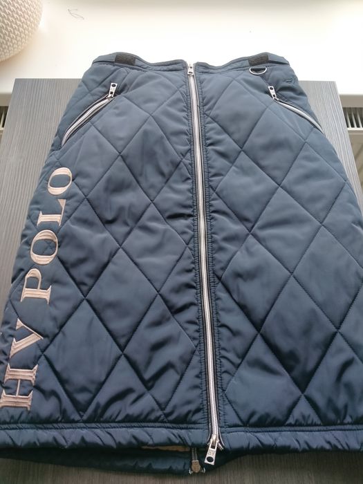 Стёганая крутая юбка