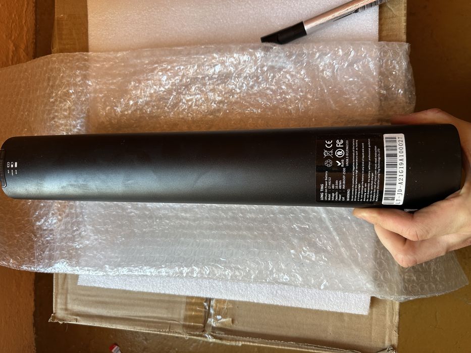 Bateria do ramy 10ah 48v Model: LT-HB212