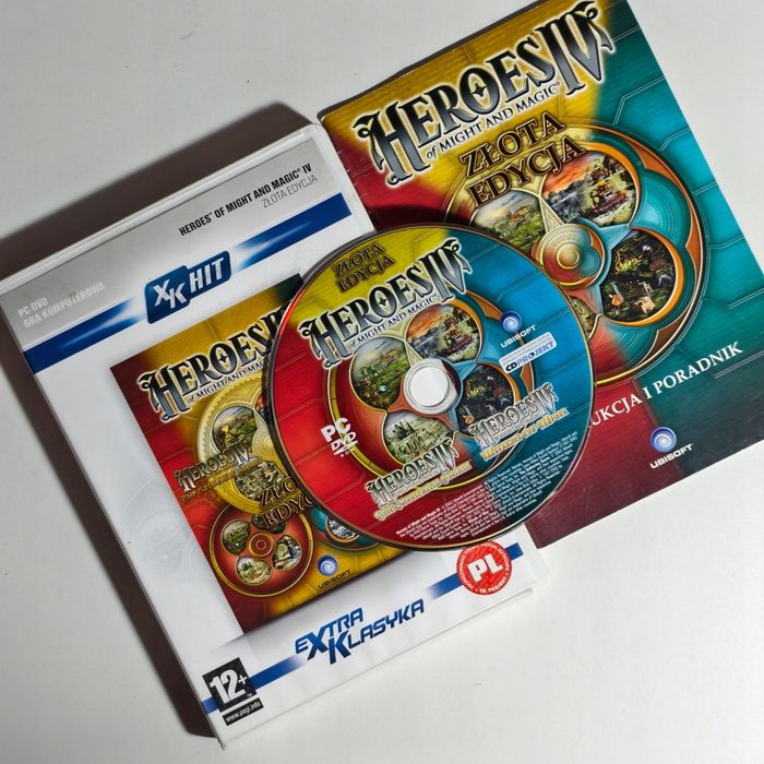 Gra Pc - Heroes of Might and Magic Iv 4 Złota Edycja