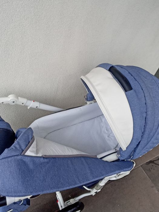 Wózek 3w1 z fotelikiem cybex Adamex barletta new