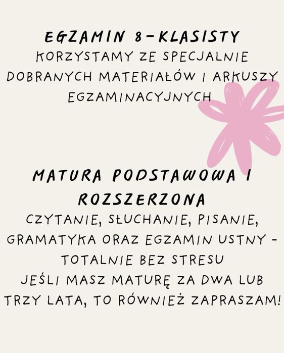 Lekcje języka angielskiego