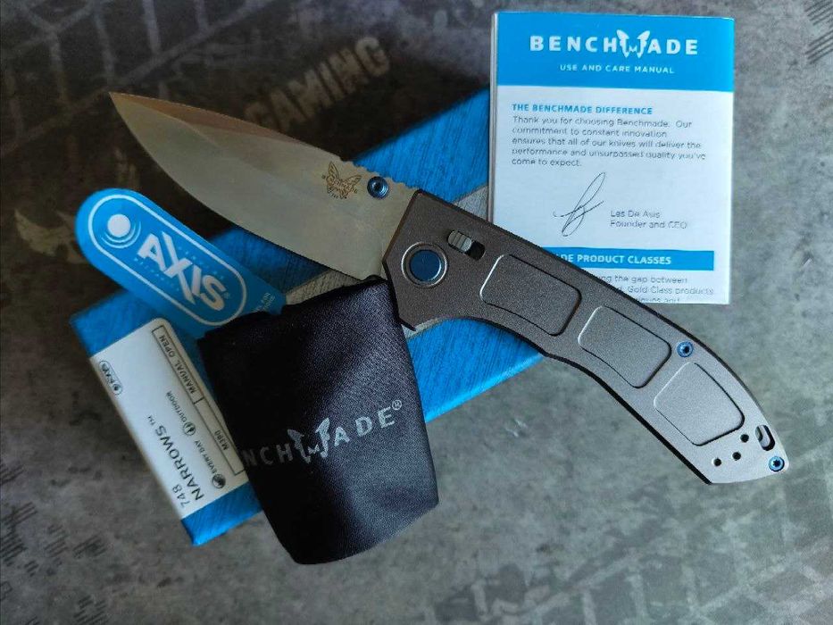 Брелок компактний EDC складень фолдер фліппер Benchmade одним лотом