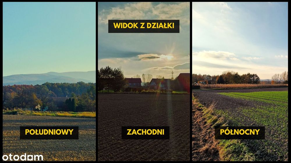 Działka budowlana 2032 m² w malowniczej okolicy Gór Złotych - View 4