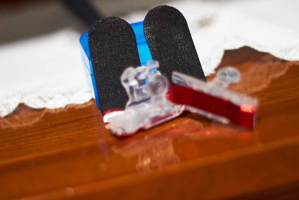 Triggers para telemovel + Dedais Tateis