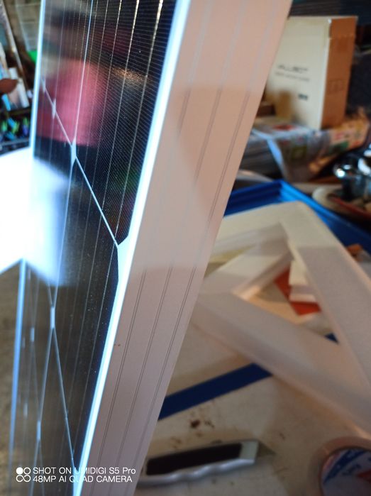 Kit solar 200w 12v+PWM 20A+10m cabo 6mm+passacabos