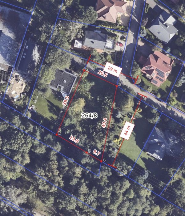 Sprzedam działke budowlana – 1009 m² – Pruszków nad Utratą)