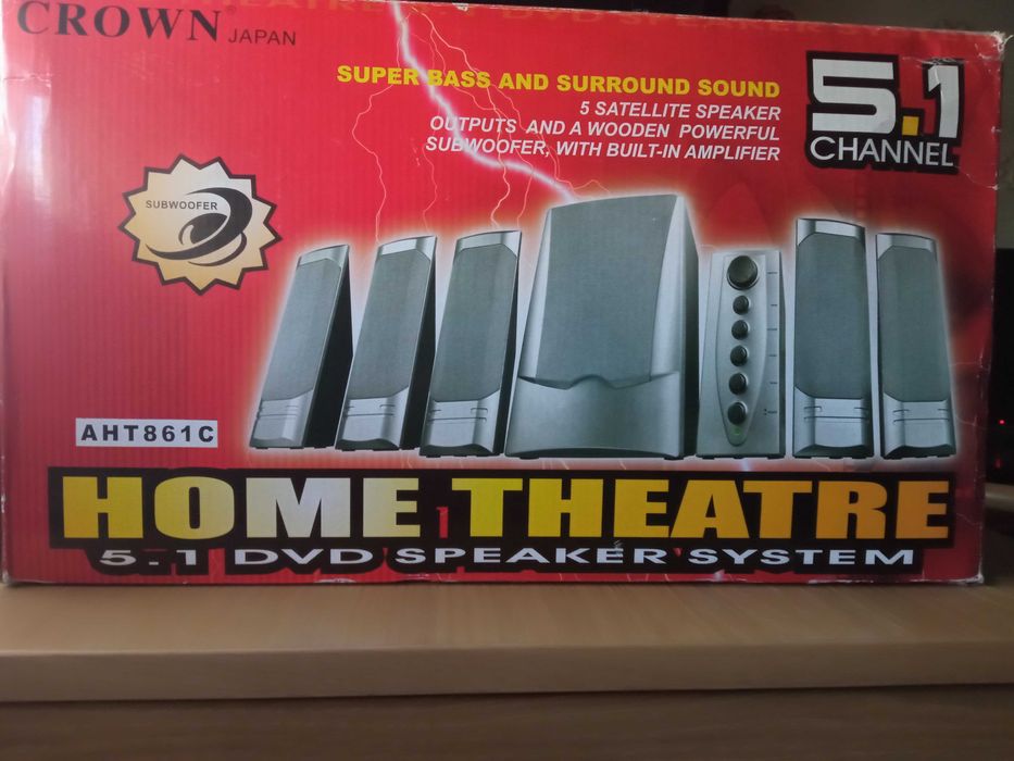 Sistema de Altifalantes Multimédia Crown Japan