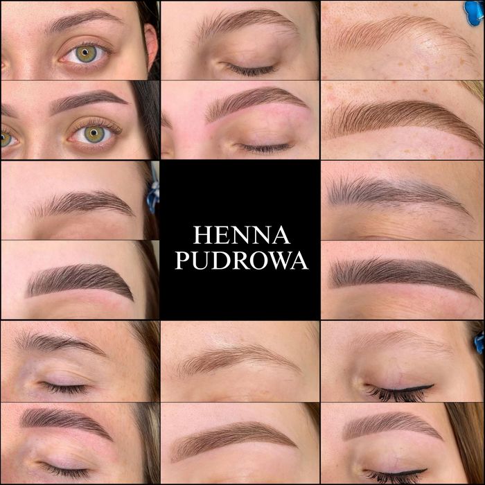 Lifting rzęs, laminacja brwi, henna pudrowa