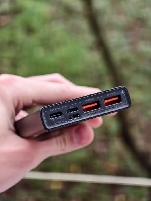 Павербанк Baseus 10000 mAh 22,5w в металевому корпусі, з дисплеєм