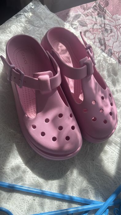 Crocs mary крокси на платформі M7W9 Crocs