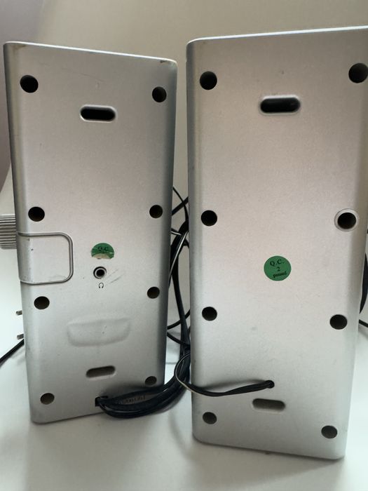 głośniki komputerowe manta srebrne