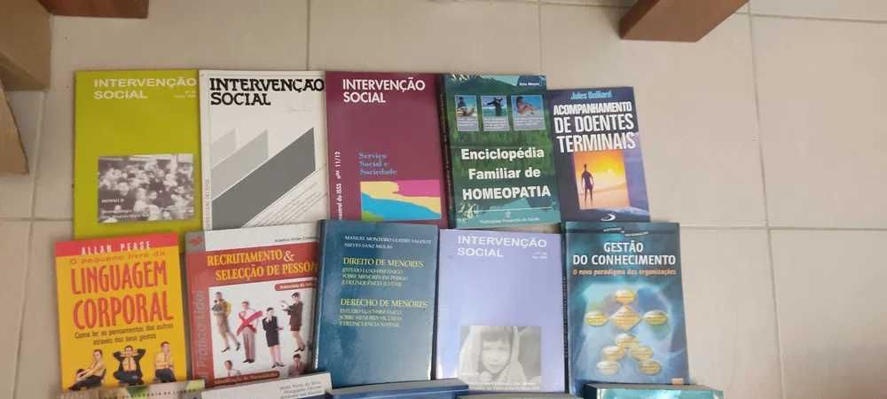Livros variados - Sociologia, História