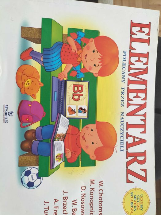 Elementarz, czytanie metodą sylabową