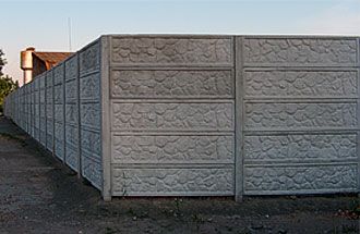 Бетонный забор. Еврозабор. Секционный забор от производителя.