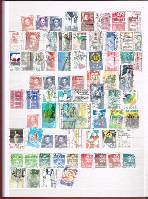 FILATELIA DINAMARCA ,bonita colecção