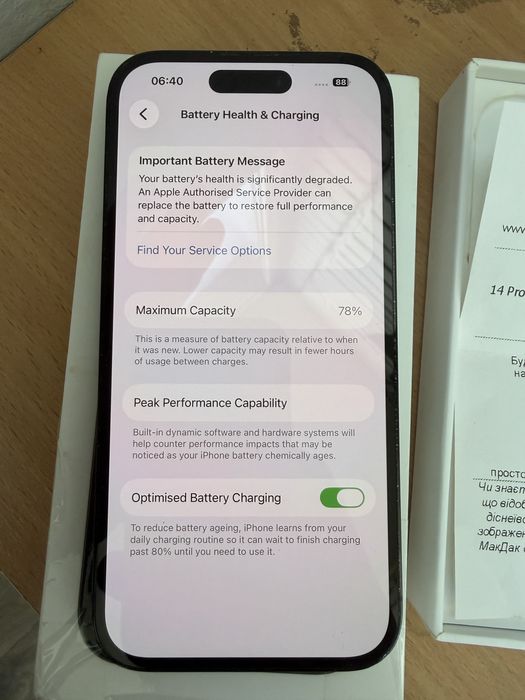 Iphone 14 pro 128