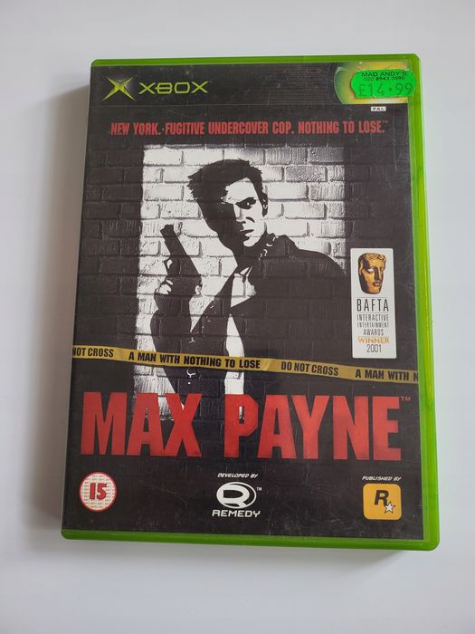 Max Payne Xbox Pudełkowa