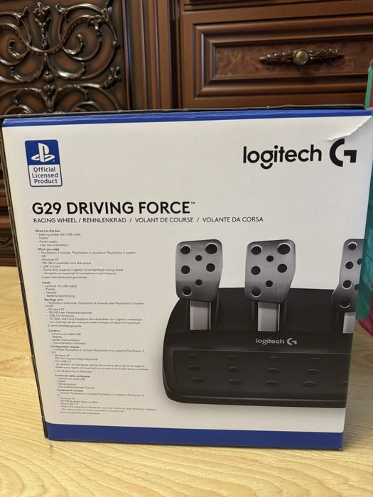 Ігрове кермо Logitech G29 + Важіль КПП